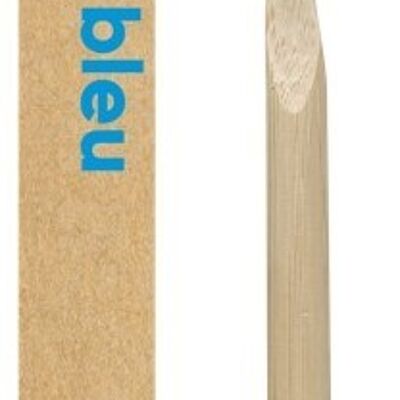 Medium Bamboo Toothbrush - Blue