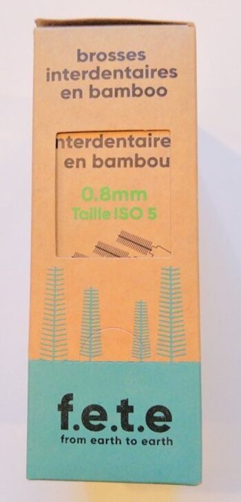 Brosses interdentaires Taille 5 (0.8mm) - Vert - Boite de 4 3