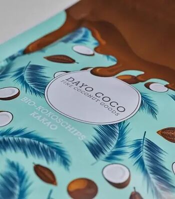 Chips de Noix de Coco Bio Premium Cacao 70g 4