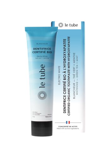Dentifrice / Toothpaste Blancheur certifié bio - Electro White 3