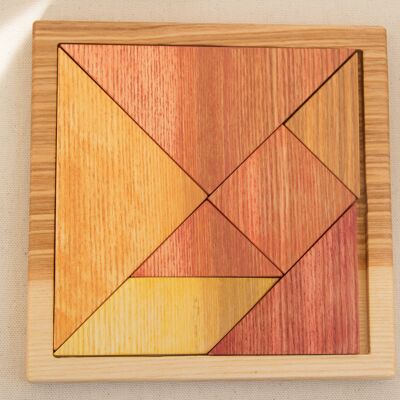 wooden tangram game
