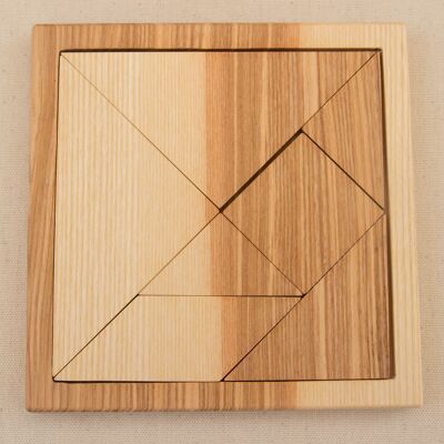 Tangram-Spiel aus Holz