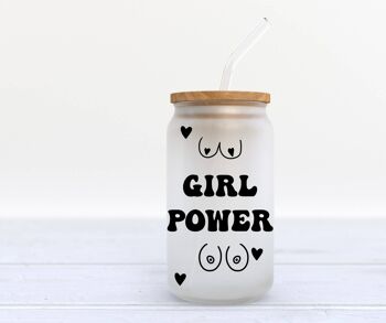 Boob girl power peut verre, 1