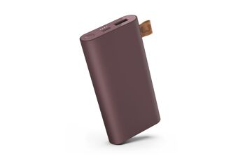 Fresh'n Rebel Powerbank 6000 mAh USB-C - Mauve Profond 5