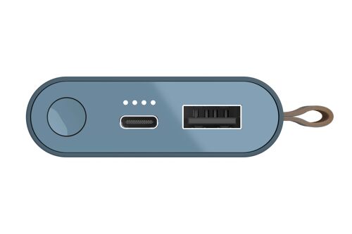 Fresh´n Rebel Powerbank 6000 mAh USB-C  -  Dive Blue