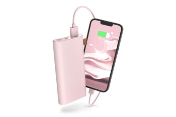 Fresh'n Rebel Powerbank 12000 mAh USB-C - Rose fumé 6