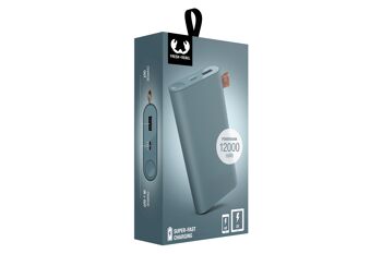 Fresh'n Rebel Power Bank 12000 mAh USB-C - Bleu Plongée 7