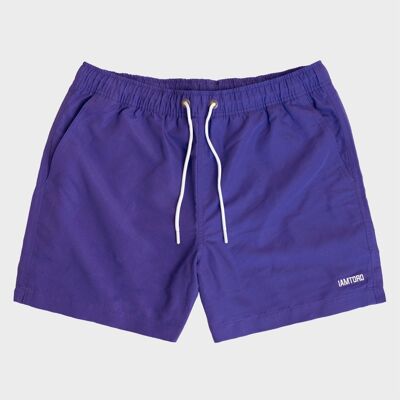 ZWEMSHORT AUBERGINE - L