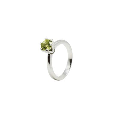 Anillo Eveline con Peridoto