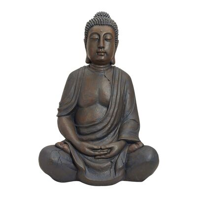 Buddha aus Poly, B70 x T51 x H100 cm
