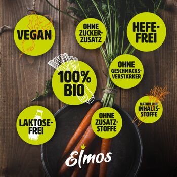 Bouillon de légumes bio Elmos Pack conservation "Original" 3
