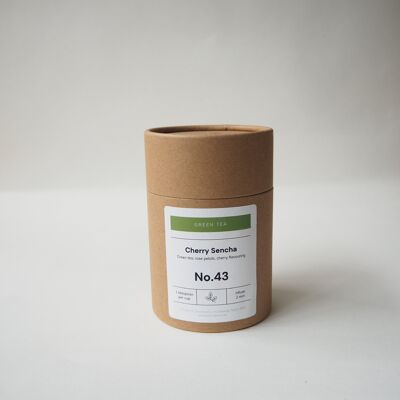 No.43 Té verde cereza Sencha - Bote de 100 g