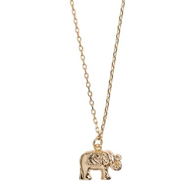 Timi of Sweden | lucky elephant halsband Gold | Exclusive Scandinavian design that is the perfect gift for every women