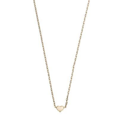 Timi of Sweden | Halsband med litet hjärta Gold | Exclusive Scandinavian design that is the perfect gift for every women