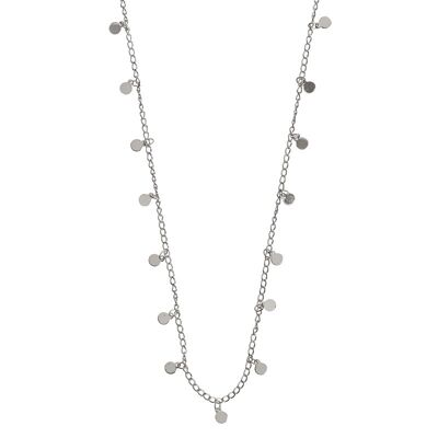 Timi of Sweden | Tiny Plates Necklace - Silver | Exclusive Scandinavian design that is the perfect gift for every women