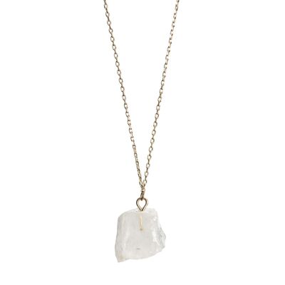 Timi of Sweden | Halsband med kristall Clear Quartz | Exclusive Scandinavian design that is the perfect gift for every women