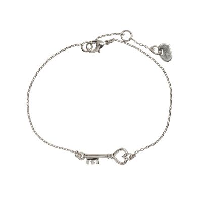 Timi of Sweden | Nyckel armband Silver | Exclusive Scandinavian design that is the perfect gift for every women