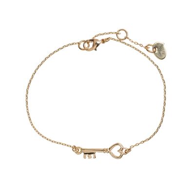 Timi of Sweden | Nyckel armband Gold | Exclusive Scandinavian design that is the perfect gift for every women