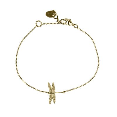 Timi of Sweden | Dragonfly Bracelet 02-Gold plated | Exclusive Scandinavian design that is the perfect gift for every women