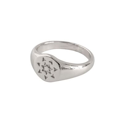 Timi of Sweden | Signet Ring - Silver | Exclusive Scandinavian design that is the perfect gift for every women