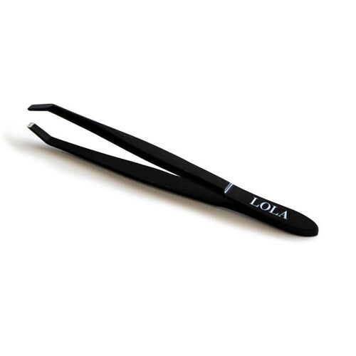 Lola Crab Point Black Tweezer