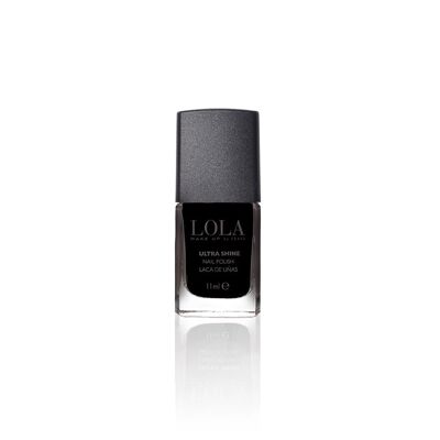 ESMALTE DE UÑAS - TONOS OSCUROS - 011-Jet Black #10 Gratis