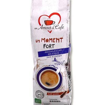 "Un Moment Fort" ground coffee, MADAGASCAR, MEXICO