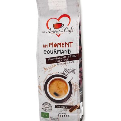Ground coffee "A Gourmet Moment", MADAGASCAR, PERU, MEXICO