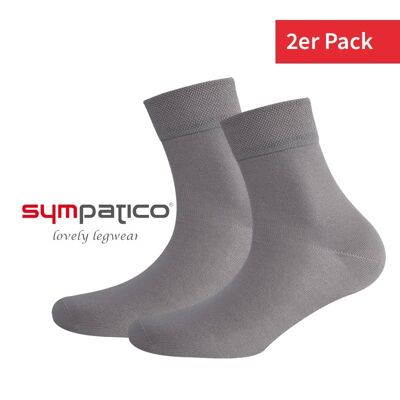 Unisex Kurzsocke 2er-Pack (55021)