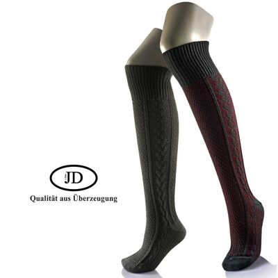 Jagd - Kniebundstrumpf Jacquard