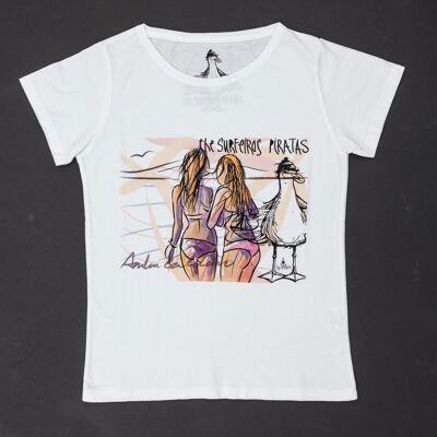 Camiseta Chicas blancas