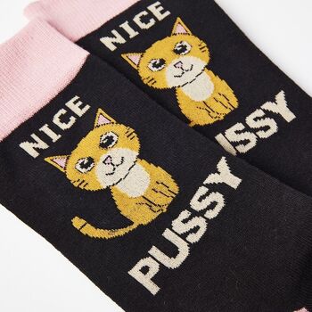 Chaussettes Nice Pussy unisexes 2