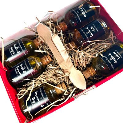 All-live-Infused olive oil Gift box-Herbal infused olive oil for cooking | Set of Six