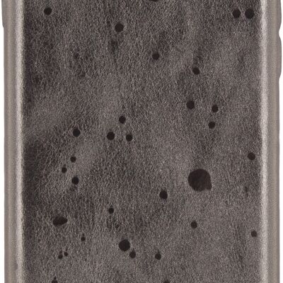 Senza Glam Leather Cover Apple iPhone 7/8/SE (2020/2022) Metallic Grey