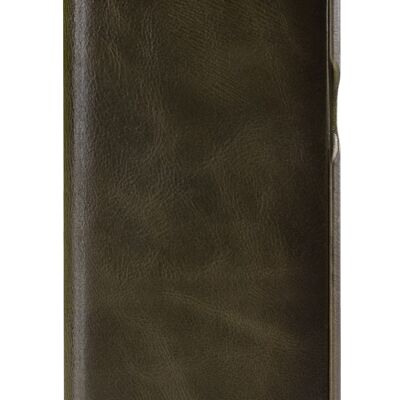 Senza Desire Skinny Leather Wallet Samsung Galaxy S8 Burned Olive