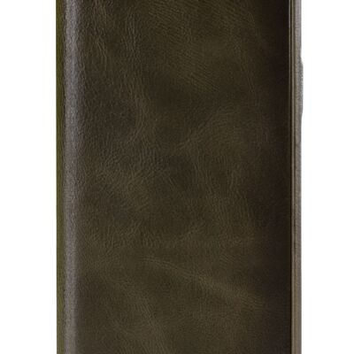 Senza Desire Skinny Leather Wallet Samsung Galaxy S9 Burned Olive