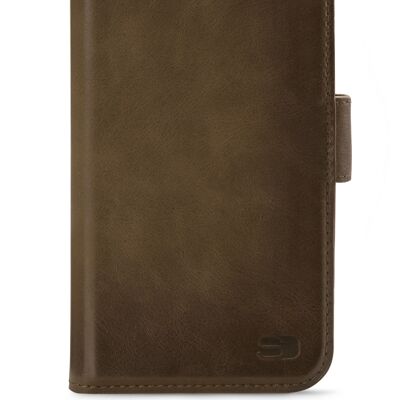 Senza Desire Leather Wallet Apple iPhone 11 Pro Max Burned Olive