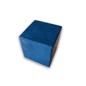 Cube "Purification des Énergies" en Shungite polie 3