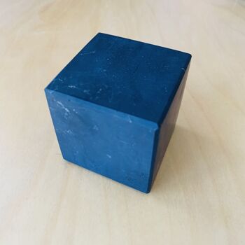 Cube "Purification des Énergies" en Shungite polie 7