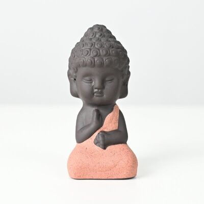 Ceramic statue "Fearless Monk"