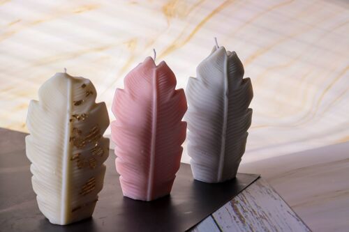 Feather Highworth Candles/ Aesthetic natural soy wax candle