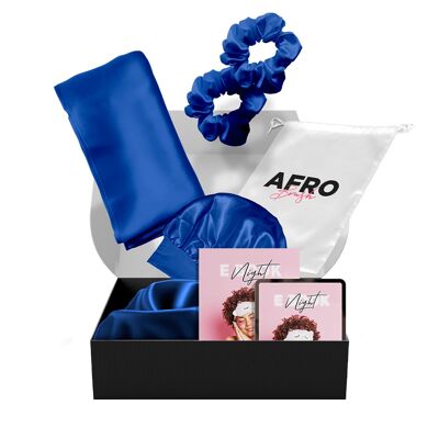 Dream'Hair Box - Satin - Carré - 65x65cm - Bleu
