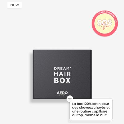 Dream'Hair Box - Satin - Carré - 65x65cm - Rose