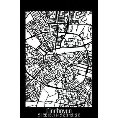 citymap-eindhoven-bamboe-40x60cm