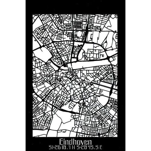 citymap-eindhoven-noten-40x60cm