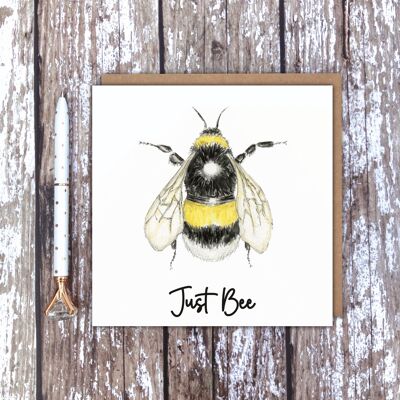 Just Bee' Just Bee card