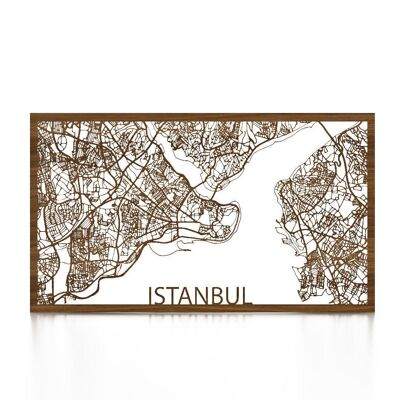 stadtplan-istanbul-schwarz-40x60cm