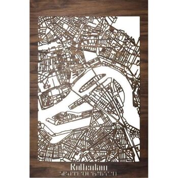 plan-ville-rotterdam-noix-40x60cm 1