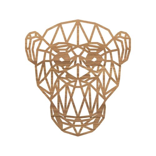 geometrische-dieren-aap-eiken-25cm