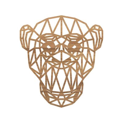 geometrico-animale-scimmia-quercia-35cm